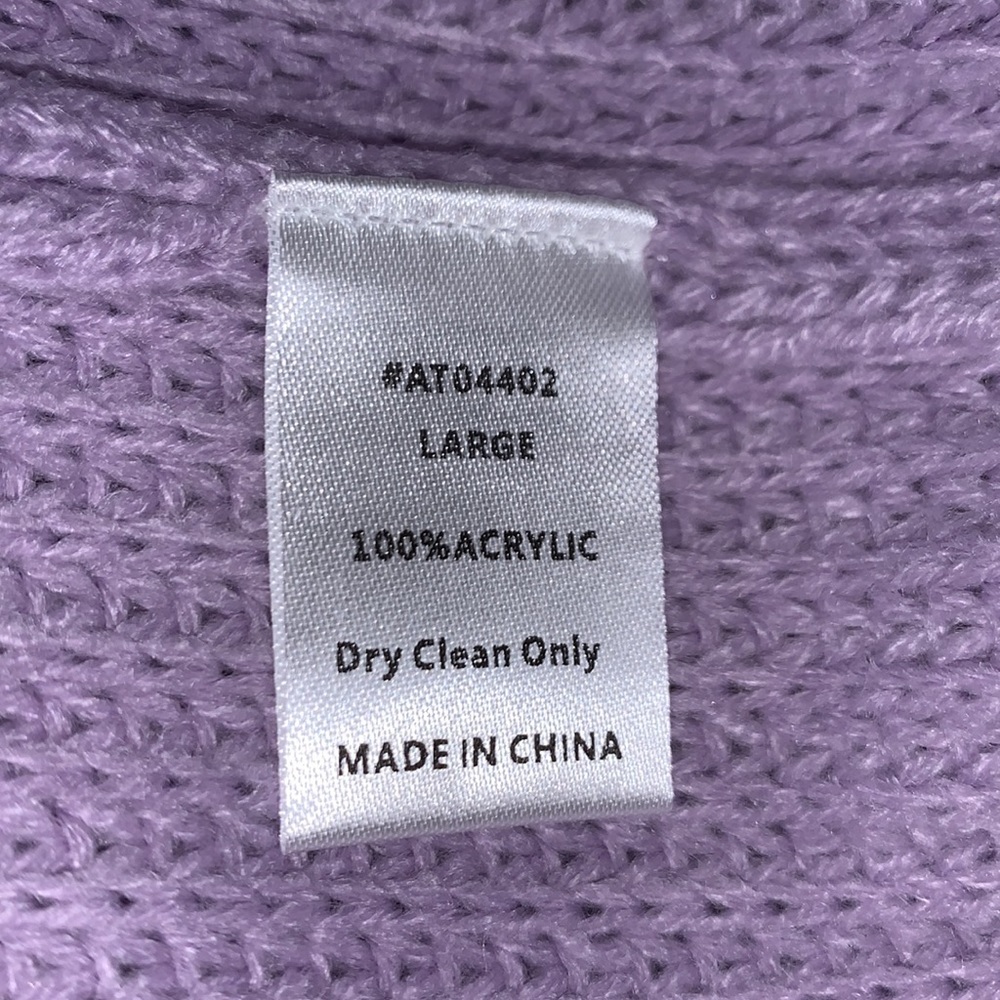 Lumiere Color Block Sweater Large - image 7